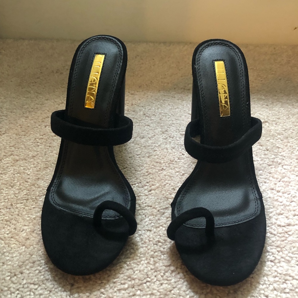 Strapey toe heels